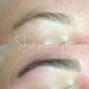 S2E brow wax and tint